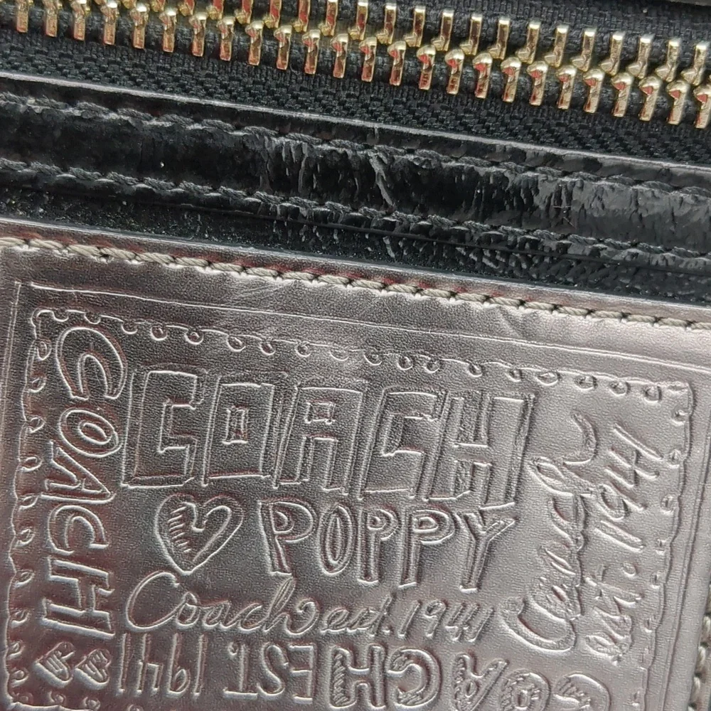 Coach Patent Leather Poppy Wallet
